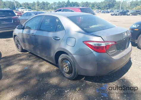 2014 Toyota Corolla Le из США, поврежденный, VIN 2T1BURHE8EC192668